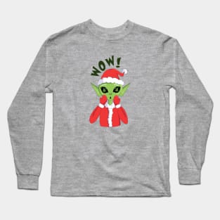 Alien Xmas Long Sleeve T-Shirt